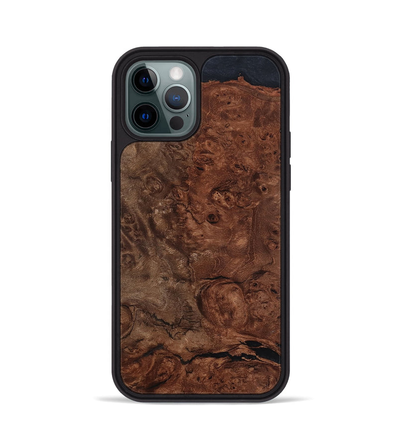 iPhone 12 Pro Wood Phone Case - Mattie (Wood Burl, 799110)