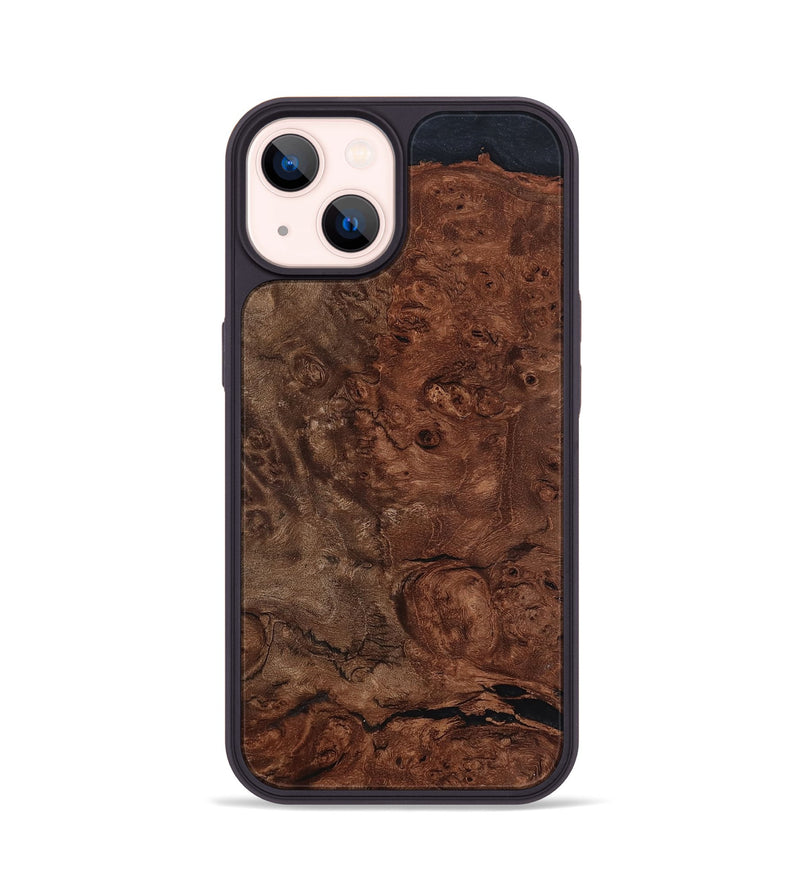 iPhone 14 Wood Phone Case - Mattie (Wood Burl, 799110)