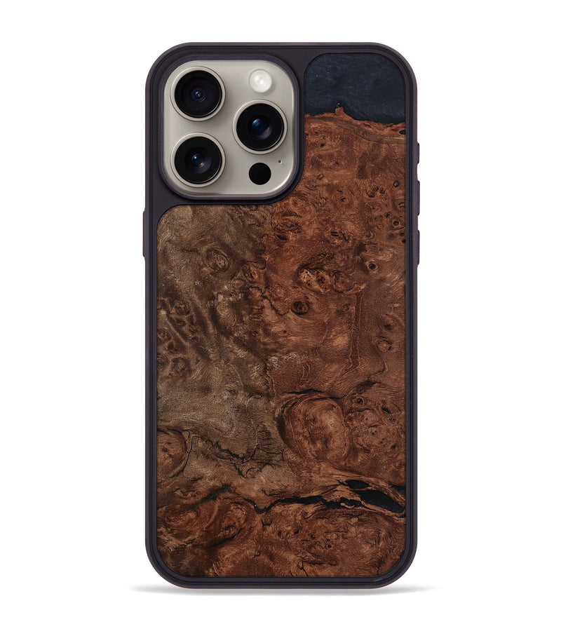 iPhone 15 Pro Max Wood Phone Case - Mattie (Wood Burl, 799110)