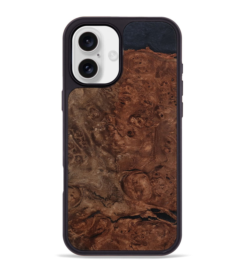 iPhone 16 Plus Wood Phone Case - Mattie (Wood Burl, 799110)