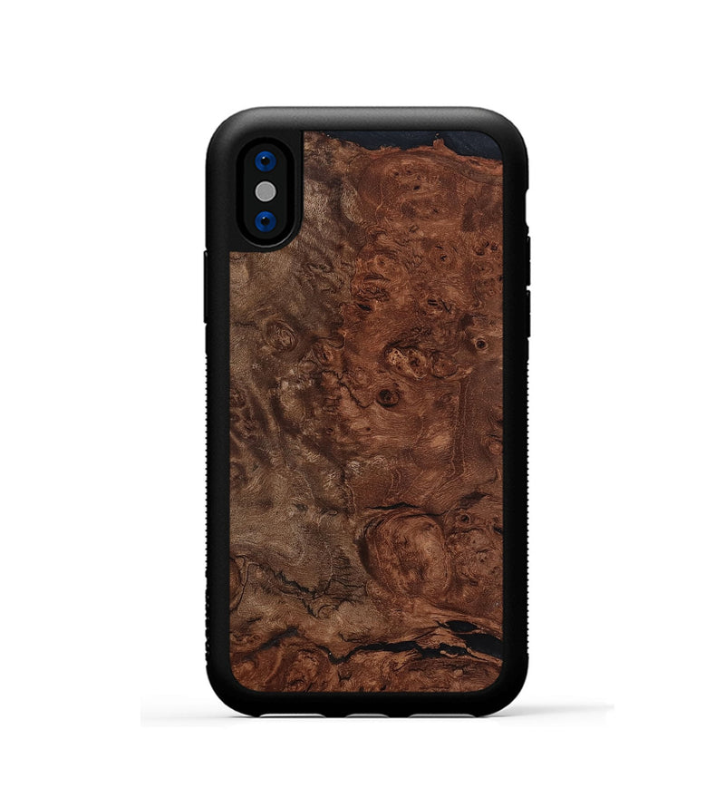 iPhone Xs Wood Phone Case - Mattie (Wood Burl, 799110)