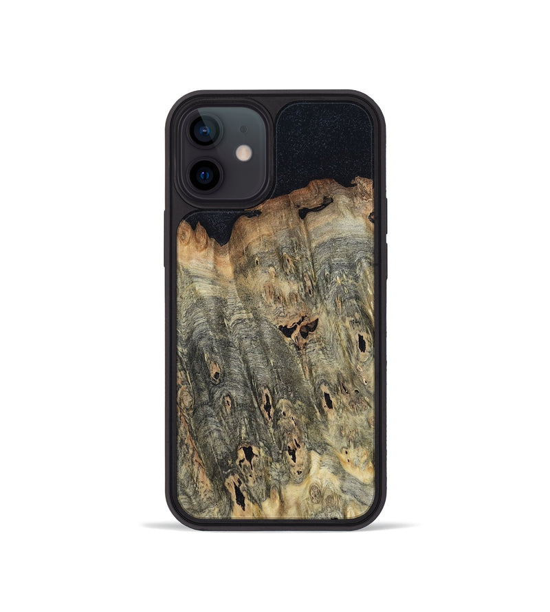 iPhone 12 mini Wood Phone Case - Davon (Wood Burl, 799111)