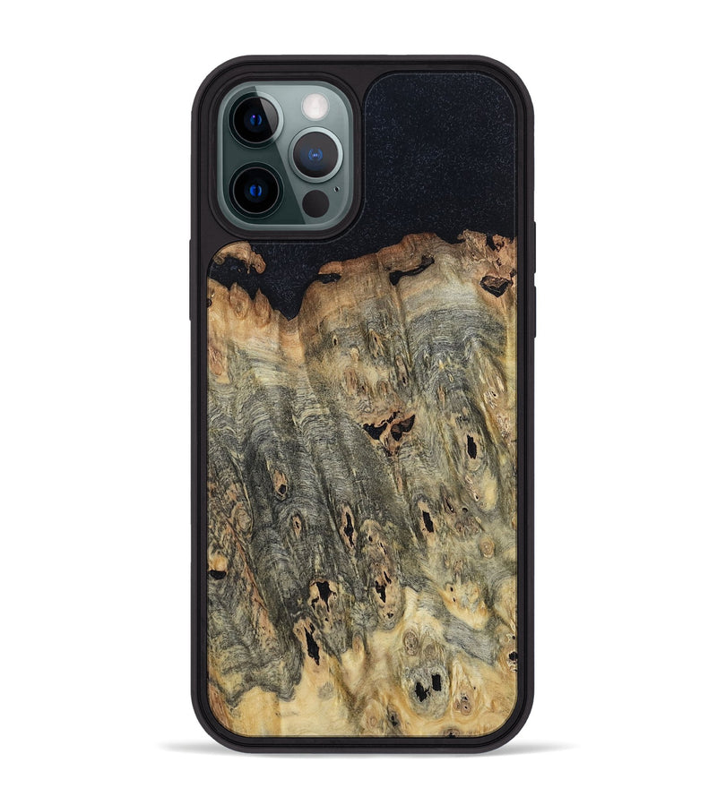 iPhone 12 Pro Max Wood Phone Case - Davon (Wood Burl, 799111)