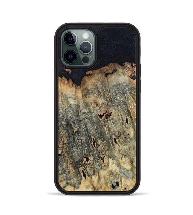 iPhone 12 Pro Wood Phone Case - Davon (Wood Burl, 799111)