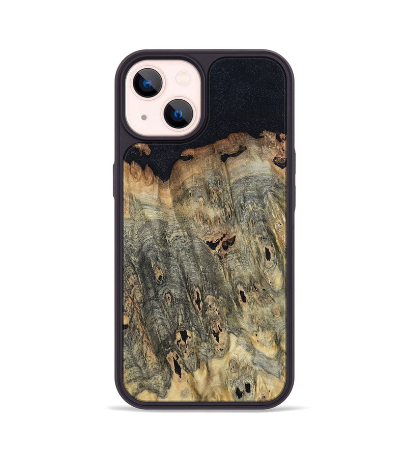 iPhone 14 Wood Phone Case - Davon (Wood Burl, 799111)