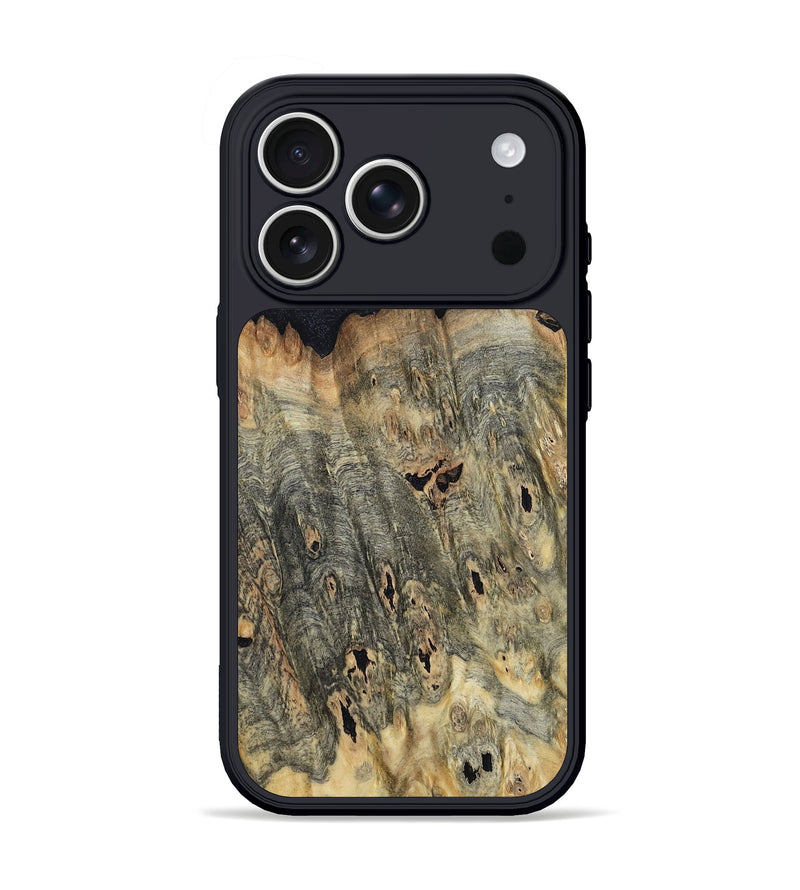 iPhone 17 Pro Wood Phone Case - Davon (Wood Burl, 799111)