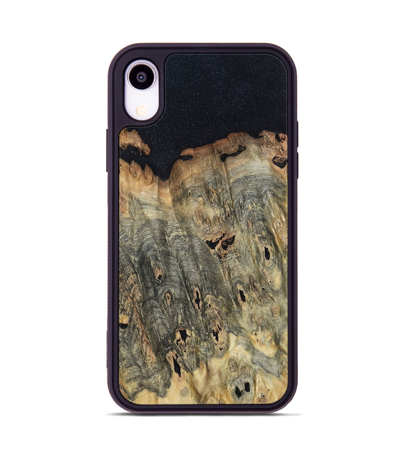 iPhone Xr Wood Phone Case - Davon (Wood Burl, 799111)