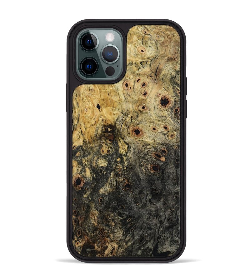 iPhone 12 Pro Max Wood Phone Case - Hosea (Wood Burl, 799112)