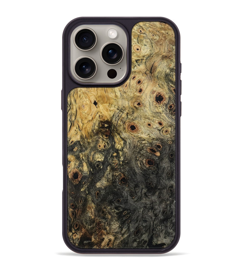 iPhone 16 Pro Max Wood Phone Case - Hosea (Wood Burl, 799112)