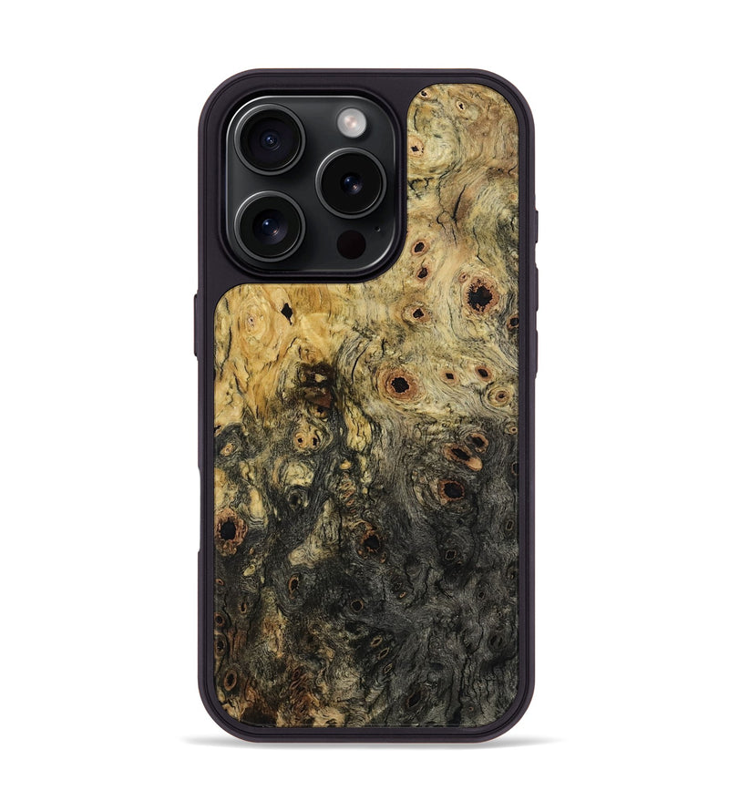 iPhone 16 Pro Wood Phone Case - Hosea (Wood Burl, 799112)