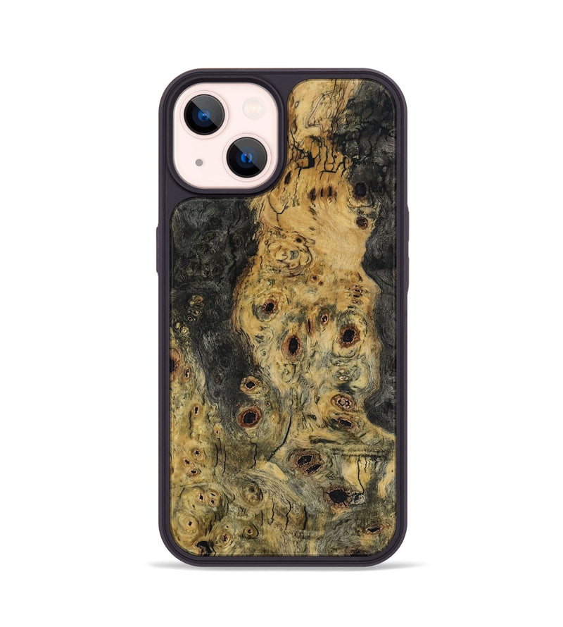 iPhone 14 Wood Phone Case - Dimitri (Wood Burl, 799114)