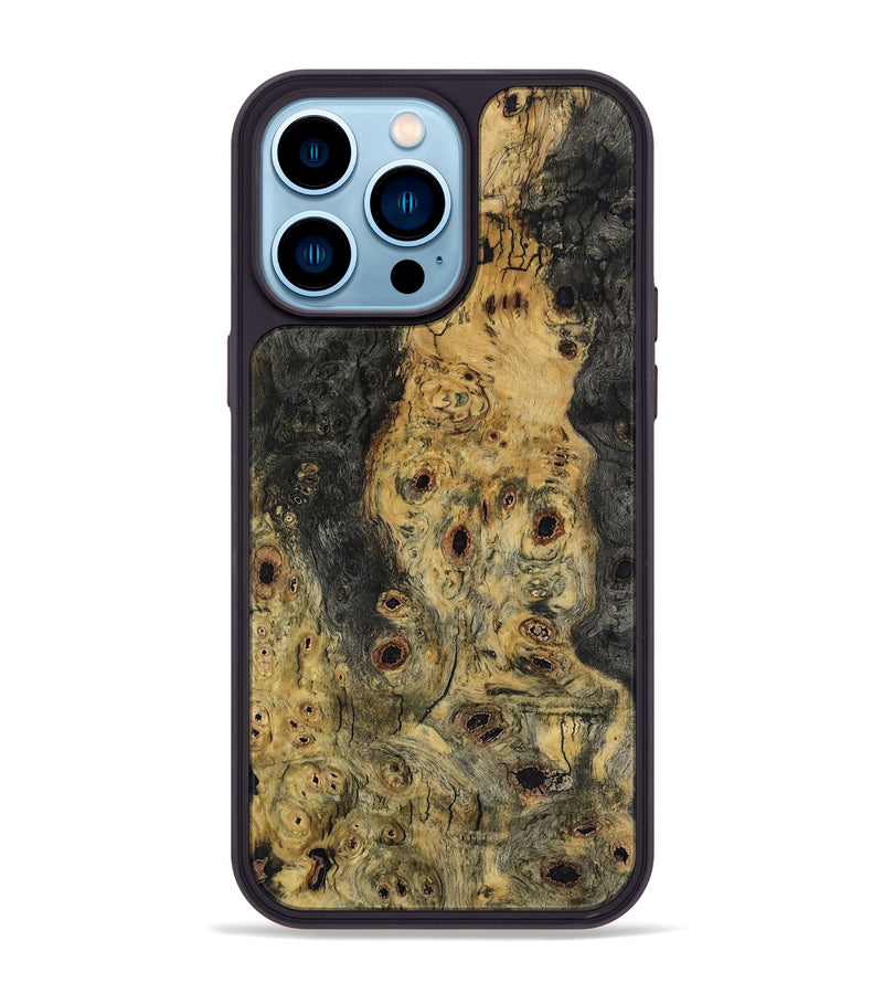 iPhone 14 Pro Max Wood Phone Case - Dimitri (Wood Burl, 799114)