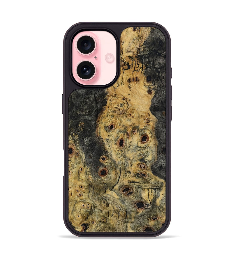 iPhone 16 Wood Phone Case - Dimitri (Wood Burl, 799114)