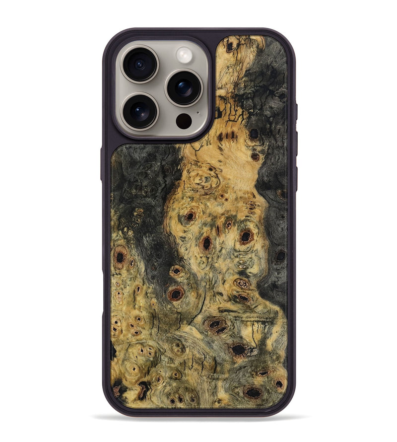 iPhone 16 Pro Max Wood Phone Case - Dimitri (Wood Burl, 799114)