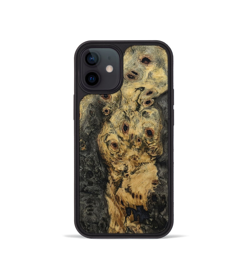 iPhone 12 mini Wood Phone Case - Zella (Wood Burl, 799115)