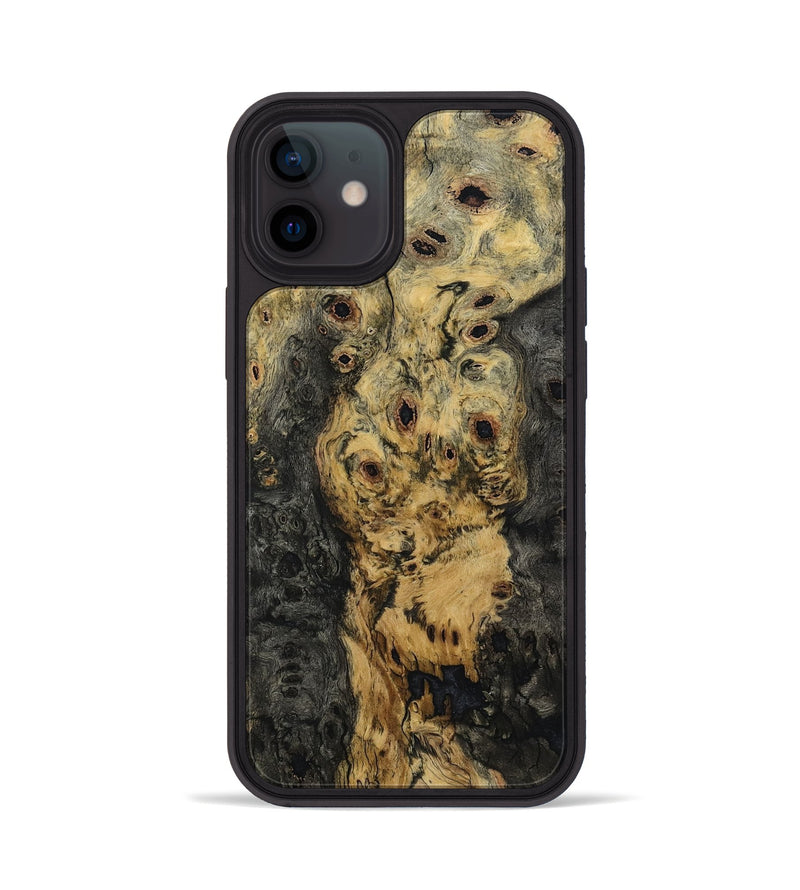 iPhone 12 Wood Phone Case - Zella (Wood Burl, 799115)