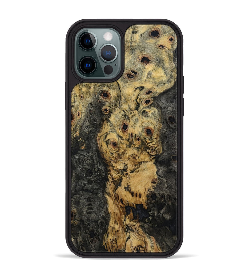 iPhone 12 Pro Max Wood Phone Case - Zella (Wood Burl, 799115)