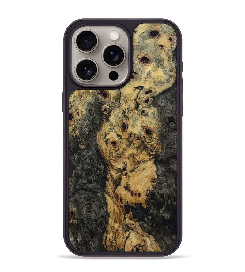 iPhone 15 Pro Max Wood Phone Case - Zella (Wood Burl, 799115)