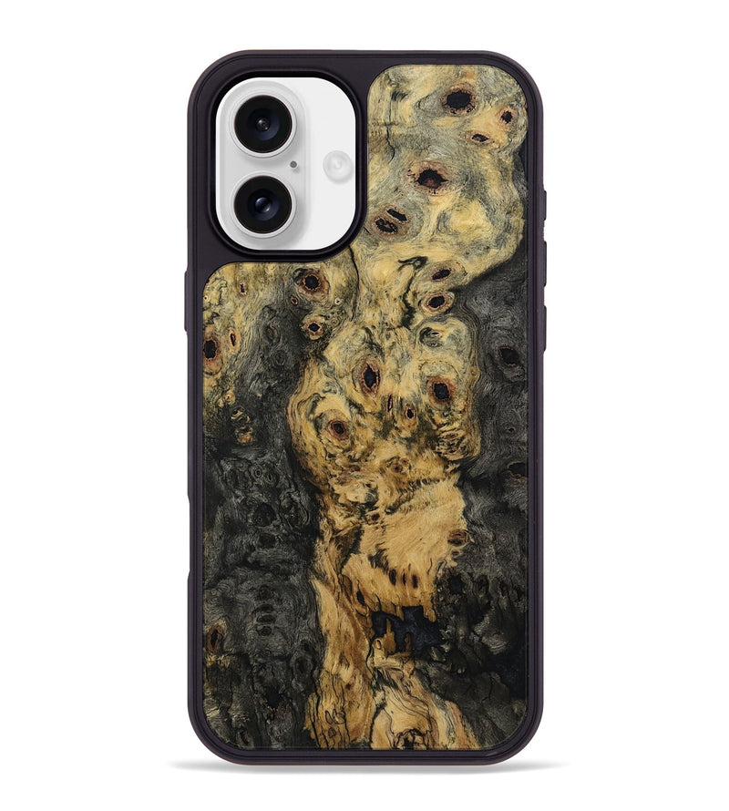 iPhone 16 Plus Wood Phone Case - Zella (Wood Burl, 799115)