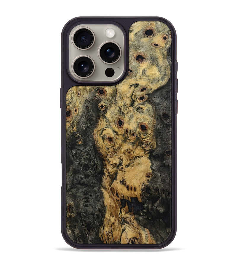 iPhone 16 Pro Max Wood Phone Case - Zella (Wood Burl, 799115)
