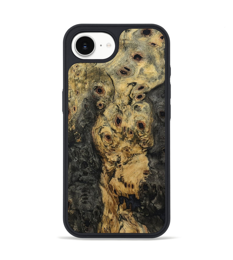 iPhone 16e Wood Phone Case - Zella (Wood Burl, 799115)