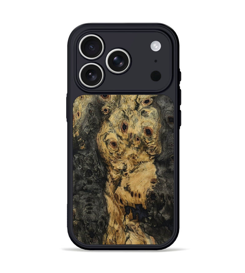 iPhone 17 Pro Wood Phone Case - Zella (Wood Burl, 799115)