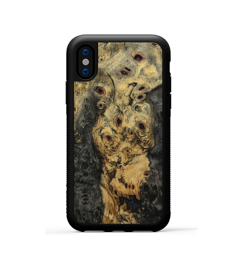 iPhone Xs Wood Phone Case - Zella (Wood Burl, 799115)
