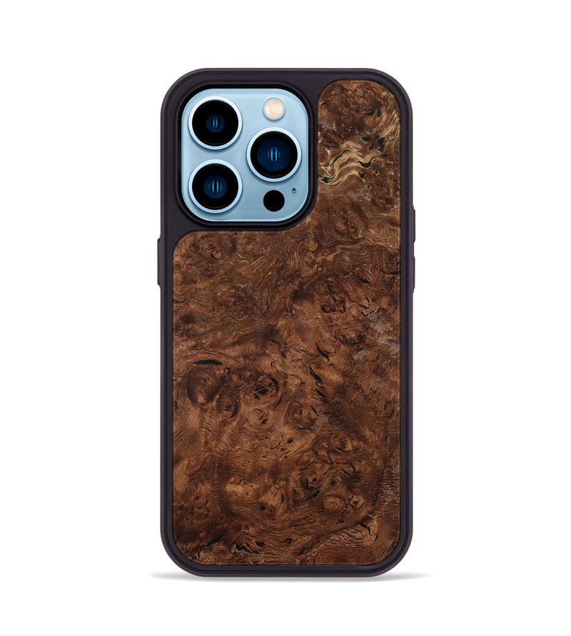 iPhone 14 Pro Wood Phone Case - Quincy (Wood Burl, 799116)