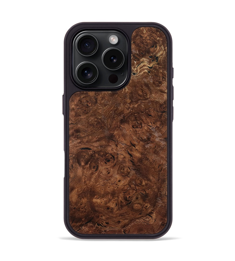 iPhone 16 Pro Wood Phone Case - Quincy (Wood Burl, 799116)