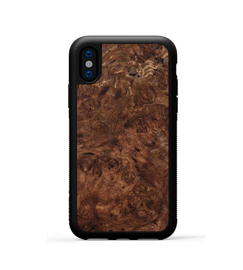 iPhone Xs Wood Phone Case - Quincy (Wood Burl, 799116)