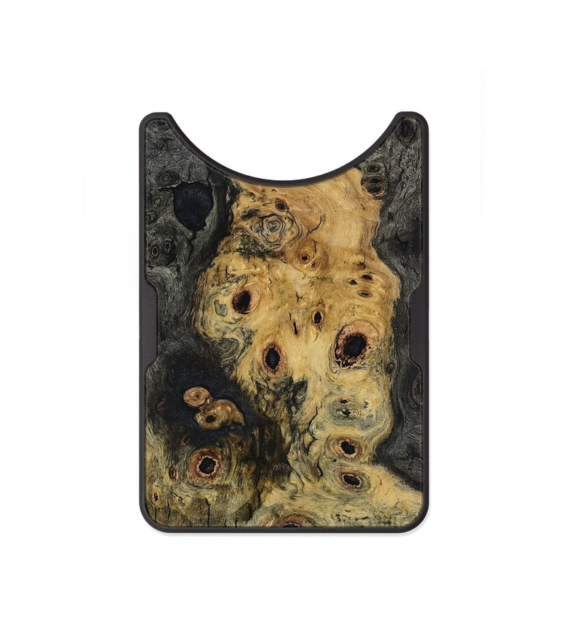 Alloy Wood Wallet - Alijah (Wood Burl, 799117)