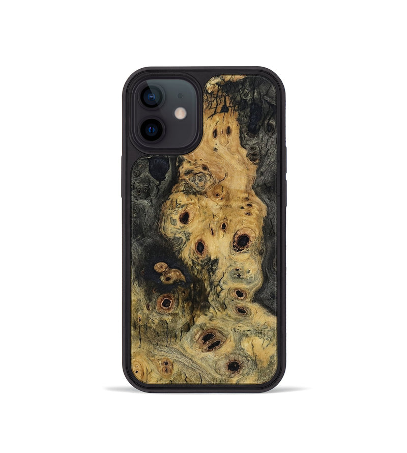 iPhone 12 mini Wood Phone Case - Alijah (Wood Burl, 799117)