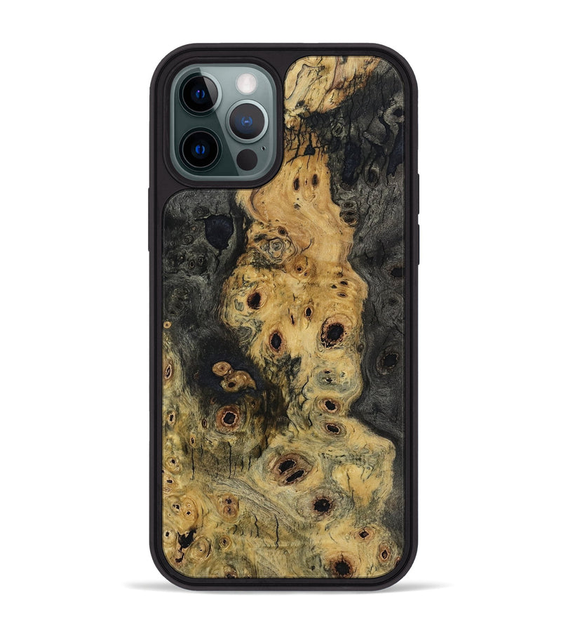 iPhone 12 Pro Max Wood Phone Case - Alijah (Wood Burl, 799117)