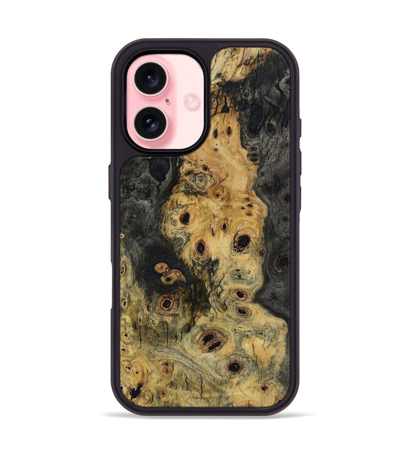 iPhone 16 Wood Phone Case - Alijah (Wood Burl, 799117)