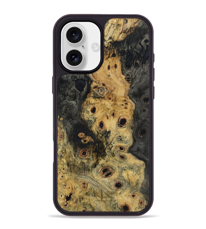 iPhone 16 Plus Wood Phone Case - Alijah (Wood Burl, 799117)