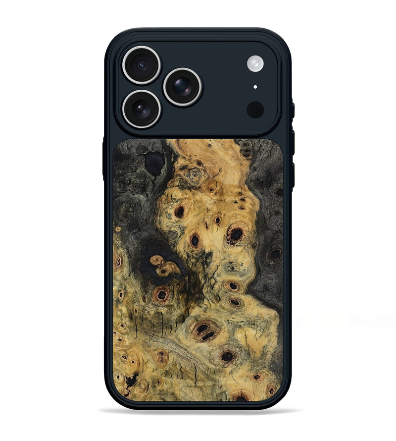 iPhone 17 Pro Max Wood Phone Case - Alijah (Wood Burl, 799117)