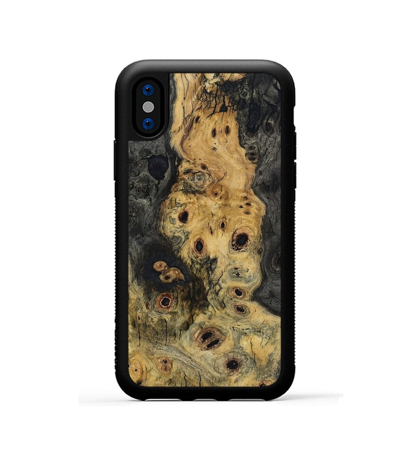 iPhone Xs Wood Phone Case - Alijah (Wood Burl, 799117)