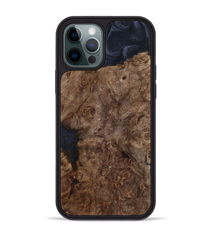 iPhone 12 Pro Max Wood Phone Case - Anya (Wood Burl, 799119)