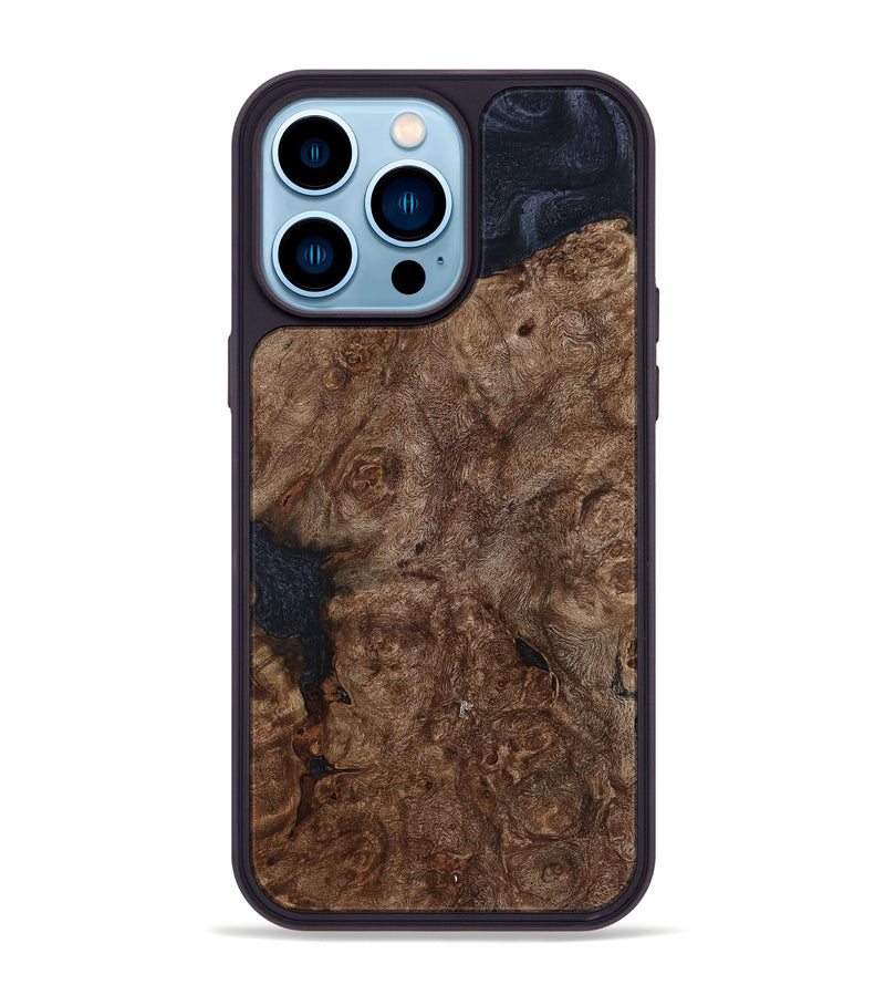 iPhone 14 Pro Max Wood Phone Case - Anya (Wood Burl, 799119)