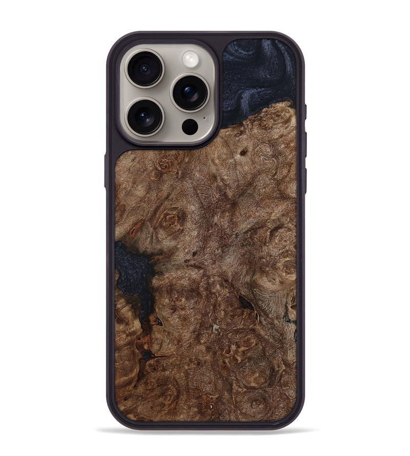 iPhone 15 Pro Max Wood Phone Case - Anya (Wood Burl, 799119)