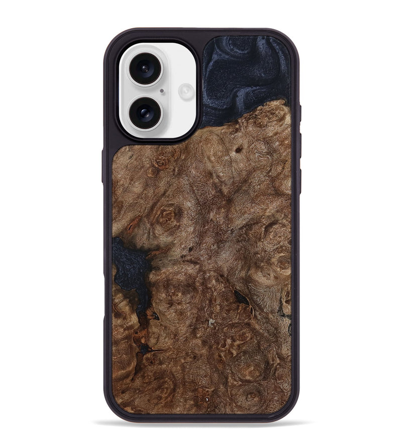 iPhone 16 Plus Wood Phone Case - Anya (Wood Burl, 799119)