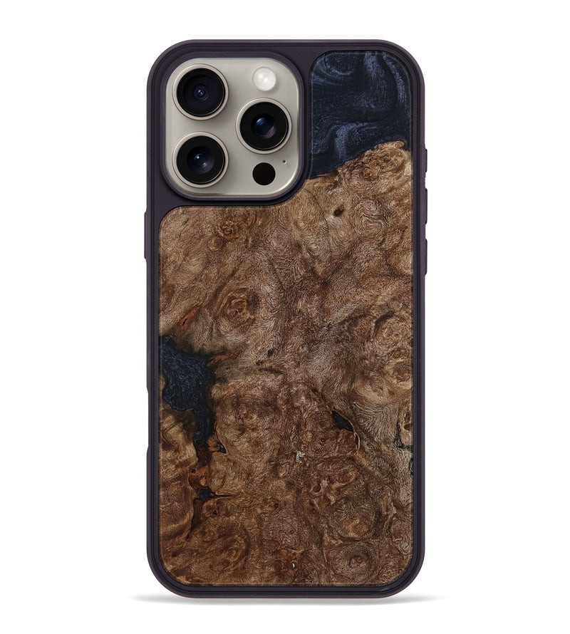 iPhone 16 Pro Max Wood Phone Case - Anya (Wood Burl, 799119)