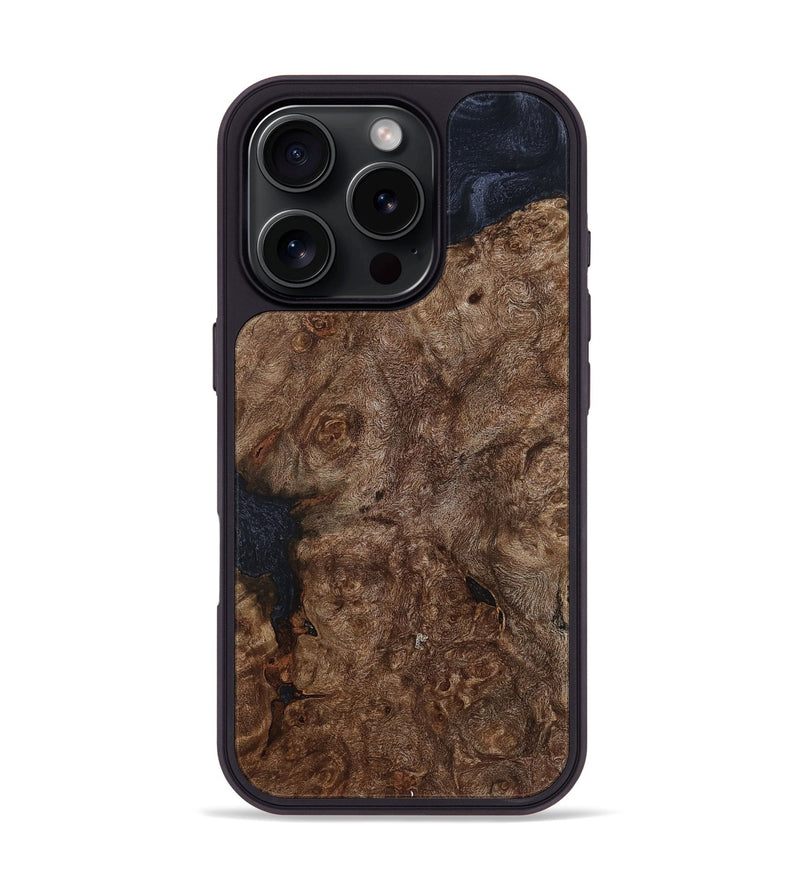 iPhone 16 Pro Wood Phone Case - Anya (Wood Burl, 799119)