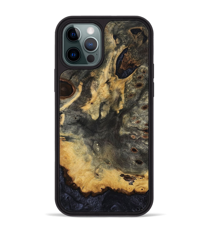iPhone 12 Pro Max Wood Phone Case - Vivian (Wood Burl, 799120)
