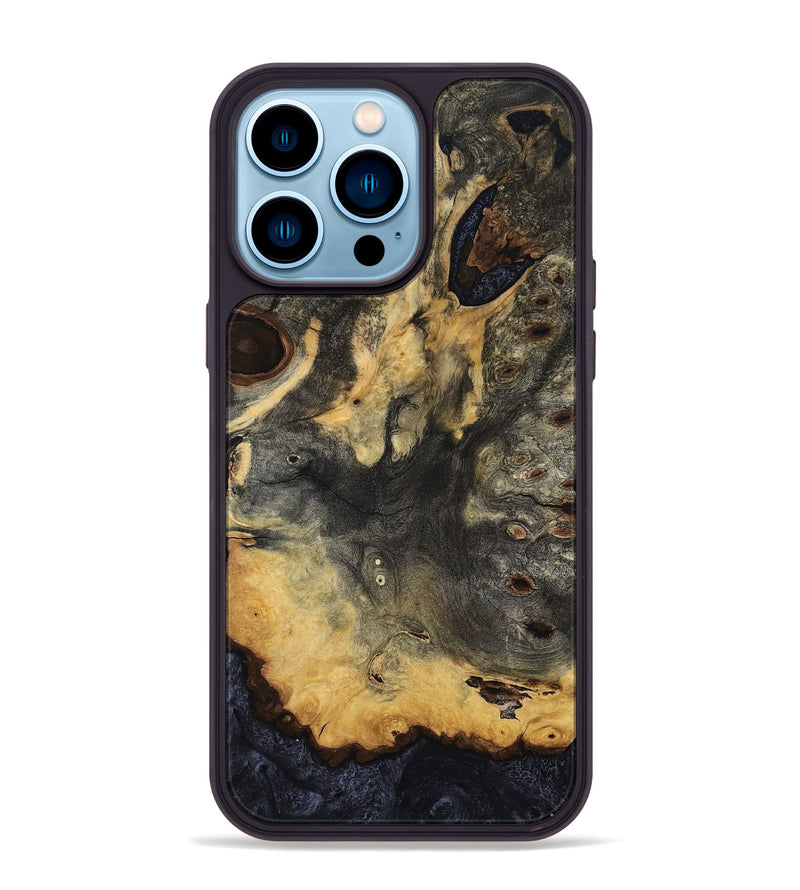 iPhone 14 Pro Max Wood Phone Case - Vivian (Wood Burl, 799120)
