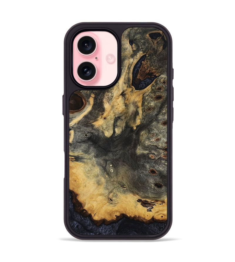 iPhone 16 Wood Phone Case - Vivian (Wood Burl, 799120)
