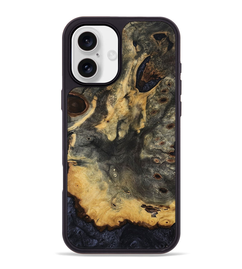 iPhone 16 Plus Wood Phone Case - Vivian (Wood Burl, 799120)