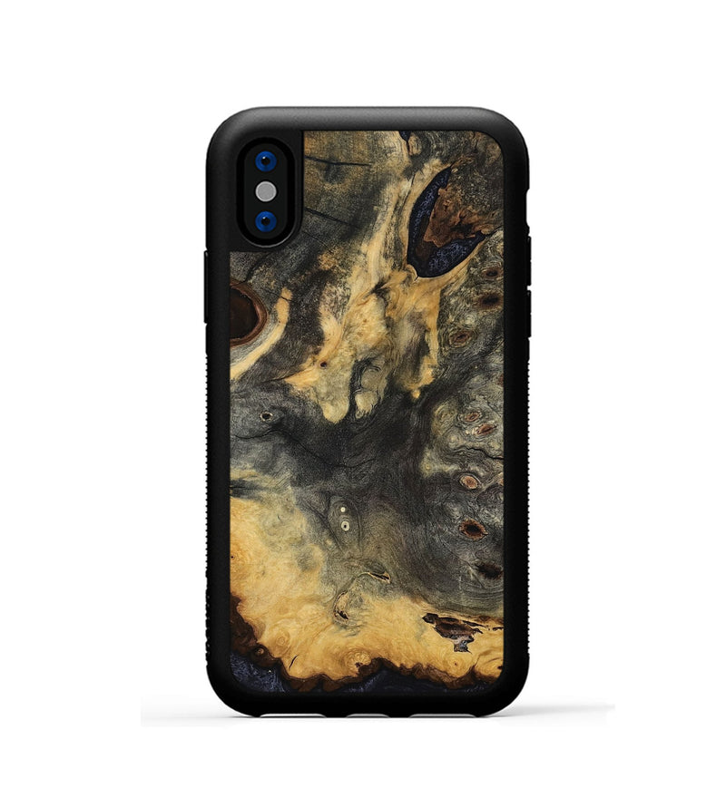 iPhone Xs Wood Phone Case - Vivian (Wood Burl, 799120)