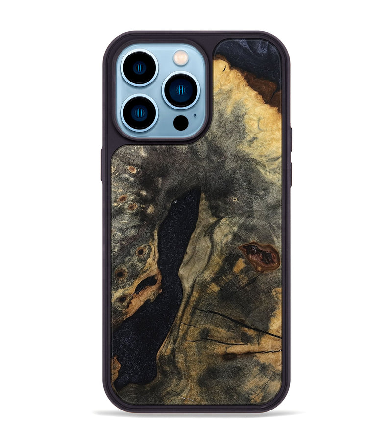 iPhone 14 Pro Max Wood Phone Case - Rodrigo (Wood Burl, 799123)