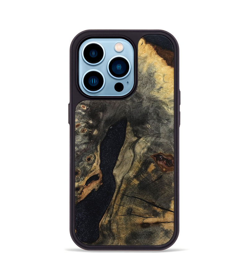 iPhone 14 Pro Wood Phone Case - Rodrigo (Wood Burl, 799123)